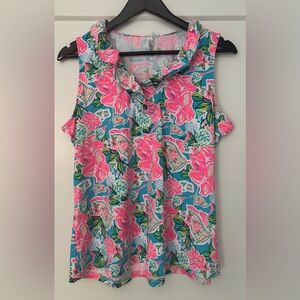 Lulus Floral Golf Tank Top
